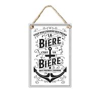 STC Plaque Metal 3D la Biere.