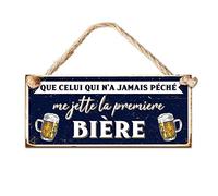 STC Plaque Metal me Jette la 1er Biere