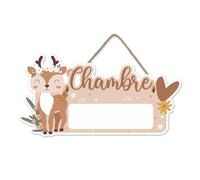 STC Plaque personnalisable biche