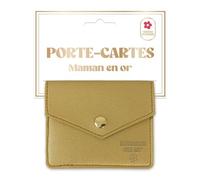 STC Porte cartes maman en or