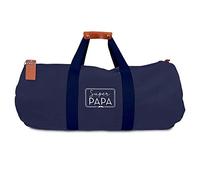 sac sport polyester super papa 22.5x56x36cm bleu - CD6746 Bleu G