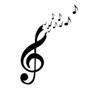 STC - Stickers Clé de Sol