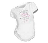 STC T-Shirt Femme 18ans...Je gere s