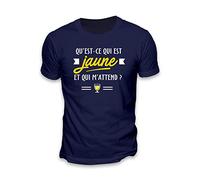 STC T-Shirt - Qu'est-ce Qui est Jaune et Qui m'attend - Taille L