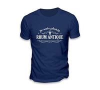 STC T-Shirt Rhum Antique, Bleu Taille XL