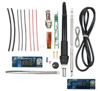 STC-T12 Soldering Iron Kit LED Display pour temp Control STC-T12(white) | LED digital screen, precise pour temp monitoring, clear readout, easy control, accurate soldering