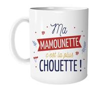 Mug - STC - Ma Mamounette c'est la plus Chouette - 9.7 cm - Compatible micro-ondes - Lave-vaisselle