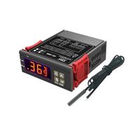 STC1000 régulateur de température numérique AC110-220V relais thermorégulateur Thermostat avec capteur NTC for chauffage congélateur réfrigérateur