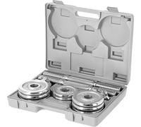 STC15 CHROME HMS 2 haltères de 7,5 KG dans une mallette