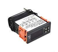 STC8080A Contrôleur de température avec capteur unique pour l'industrie de la réfrigération, dégivrage, alarme de température et délai de protection du compresseur (12 V)