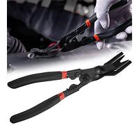 STCRERAG Pince à Degrafer en Polypropylène + Acier au Manganèse 240mm Porte Rivets Clips Pinces Antirouille Pince d'Extraction d'Agrafes Antidérapant avec Ressort pour Voiture Meubles Panneau de Porte