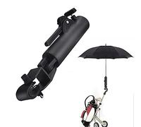 STCRERAG Poussette Stand Parapluie en ABS 23.5cm Poussette Support de Vélos Ajustement à 360 Degrés Connecteur Support Poussette pour Fauteuil Roulant Déambulateur Poussette Pêche Chariot Golf
