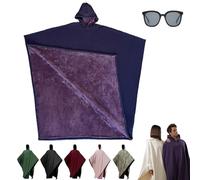 STDNERY Sweat à Capuche lesté Style Cape arcanique, Sweat-Shirt Ample Type Couverture, Cape lestée, Sweat-Shirt Oversize à Manches Longues, Unisexe(D)