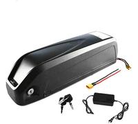 stdpcxz Batterie Vélo Électrique 48V 20Ah Ebike Battery pour La Plupart des Moteurs De Vélos Électriques De 500W 750W 1000W avec Chargeur, Port USB Et Indicateur À LED De Puissance 48V 20Ah