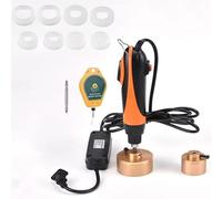 STDZQCWY Machine de capsulage Manuelle, Machine de capsulage de Bouteilles électrique à Couple élevé de 50 kg, Vitesse réglable, Marche Avant et arrière en Un clic, pour Bouchons Ronds de 10 à 50 mm