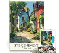 Ste. Genevieve Missouri Puzzles 1000 pièces pour Adolescents | 38x26cm Jeu éducatif interactif à offrir en cadeau à toute la famille