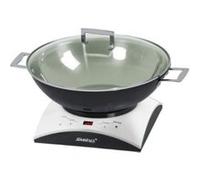 Steba Caquelon à fondue et wok IK11 S – 2 en 1, 1000 W induction, surface vitrocéramique