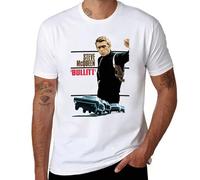 Ste*ve T-Shirt pour Homme MC%Queen Tshirt à Manches Courtes Noir T Shirt Col Rond en Coton Chemise Casual Top Tee Men