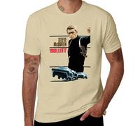 Ste*ve T-Shirt pour Homme MC%Queen Tshirt à Manches Courtes Noir T Shirt Col Rond en Coton Chemise Casual Top Tee Men