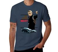 Ste*ve T-Shirt pour Homme MC%Queen Tshirt à Manches Courtes Noir T Shirt Col Rond en Coton Chemise Casual Top Tee Men