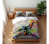 Ste-X Ensemble De Literie Michael Jordan Ultra Doux pour Hôtel avec Taies d'oreiller Idéal pour La Maison Et Les Dortoirs Léger (140x200cm,MJ 01)