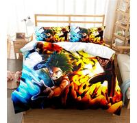 Ste-X L'ensemble De Housse De Couette My Hero Academia Comprend 2 Taies d'oreiller (200 x 200 cm,héros 04)