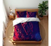 Ste-X Parure De Lit 3 Pièces Slam Dunk Anti-acariens Et Respirante Qualité Hôtelière avec 2 Taies d'oreiller (Garniture Non Incluse) (220x240cm,Dunk 06)