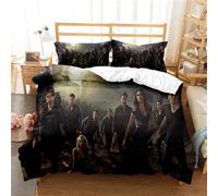 Ste-X Parure De Lit Vampire Diaries, Ensemble De Housse De Couette, pour Garçons Et Filles, Junior/lit De Lit, Réversible, Jolie Housse De Couette Colorée (200 x 200 cm,TVD 03)