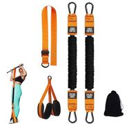 Steadilty Pull Up Band, Briskrhythm Pull Up Bands, Heavy-Duty Resistance Band for Solo Training, with Feet/Knee Rest and 2-4 Assistance Bands, Height Adjustable (115Lbs,No Handle)