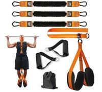Steadilty Pull up Band, Steadilty Pull up Assistance Bands, Adjustable Assistance Strength Resistance Training Bands, Enhanced Stability & Full Upper Body Workout, Fits All Pull-Up Bars (Orange,225lb)