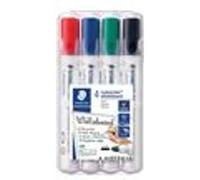 Staedtler Lumocolor 351 351 WP4 Marqueur tableau blanc noir, bleu, rouge, vert 4 pc(s)