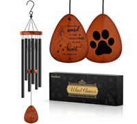 SteadStyle - Cadeau commémoratif pour Animal de Compagnie - Carillon éolien de condoléances pour la Perte du Chien - 64,8 cm