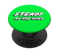 Steady as She Goes | Musique des années 2000 Blanc PopSockets PopGrip Adhésif