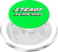 Steady as She Goes | Musique des années 2000 Blanc PopSockets PopGrip pour MagSafe