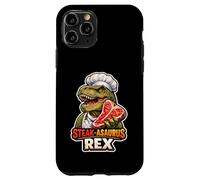 Steak-asaurus Rex Carnivore Funny T-Rex Coque pour iPhone 11 Pro