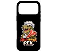 Steak-asaurus Rex Carnivore Funny T-Rex Coque pour iPhone 17 Pro Max