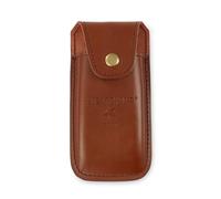 Steak Champ Etui en Cuir pour la Fourchette à Viande Bull Fork : Pochette en cuir à fixer à la ceinture, avec rabat de sécurité et bouton-pression