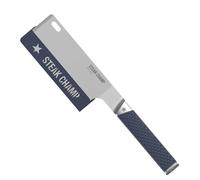 Steak Champ Spatule Flip & Cut : Spatule pour plancha, barbecue et poêle, avec tranchant de couteau de haute qualité et poignée antidérapante