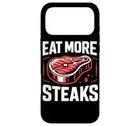 Steak Mangez Plus de Steaks Nourriture Viande Coque pour iPhone 17 Pro Max