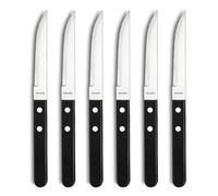 Coffret 6 couteaux à steak / pizza noir 700000MB02BR1