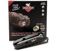 SteakChamp - Le thermomètre de température ultime pour steak, 3 couleurs, 3 en 1 (3e génération 3 couleurs)