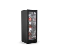 Klarstein Steakhouse Cave de maturation 352 L antibactérien LED commande tactile Contrôle de l'humidité Noir G