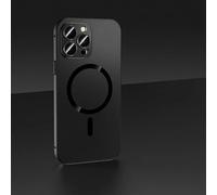 StealGuard - Full Body for iPhone, StealGuard Phone Case, Double-Sided Glass Snap Lock Phone Case, Magnetic Metal Snap-on Cases for iPhone 13/14/15/16 Pro Max (Black,for iPhone 16ProMax)
