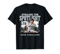Stealing The Spotlight José Caballero New York MLBPA T-Shirt