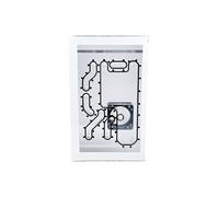 Stealkey Customs Lian Li O11D Mini Front MK2 D5 Distroplate - Acryl - blanc