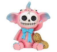 StealStreet Éléphant Rose Éléphant Furry Bones Statue