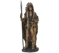 StealStreet Ss-g-11358 Native American Warrior Collectible Indien Décoration Figurine Statue