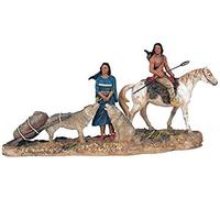 StealStreet SS-G-11393 Native American Couple Collectible Indian Figurine Sculpture Statue