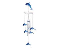 StealStreet SS-G-98674 Carillon à Vent Acrylique Dauphin Suspendu Jardin Porche Décoration Collection