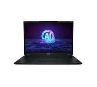 MSI Stealth 18 AI Studio A1VFG-003FR Intel Core Ultra 7 155H Ordinateur portable 45,7 cm (18") Quad HD+ 32 Go DDR5-SDRAM 1 To SSD NVIDIA GeForce RTX 4060 Wi-Fi 7 (802.11be) Windows 11 Pro Noir